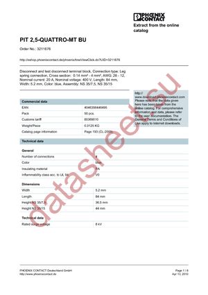 3211676 datasheet  